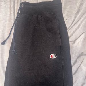 Black champion sweatpants